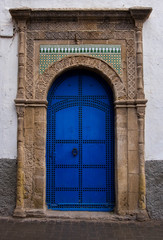 Blaue Tuer in Essaouira