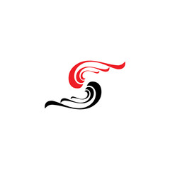 Fototapeta premium S logo letter design
