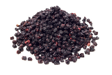 Schisandra on white background