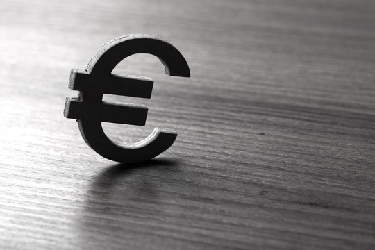 Symbol of euro money