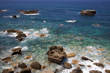 sea and rocks