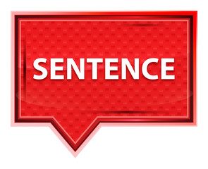 Sentence misty rose pink banner button