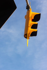 Side View of Traffic Signal