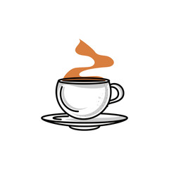 coffee cup isolated icon