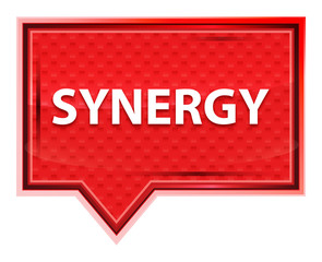 Synergy misty rose pink banner button