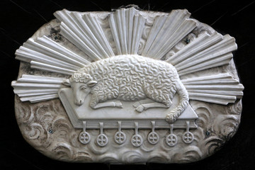 Agnus Dei. Cath&eacute;drale Saint-Pierre de Beauvais. / Agnus Dei. Beauvais Cathedral.