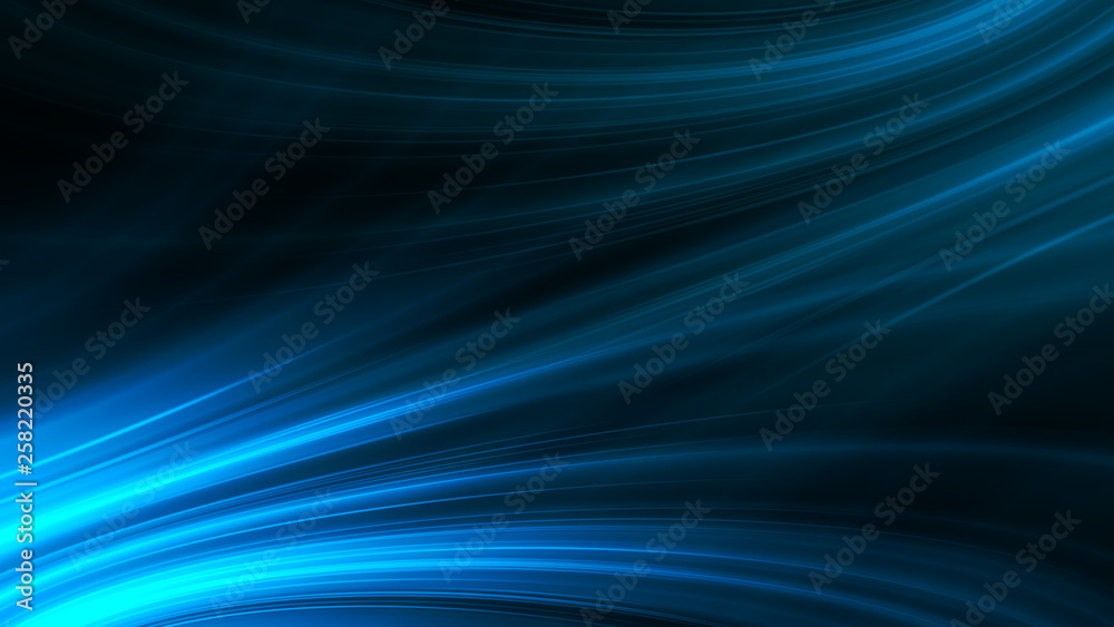 Wall mural rays light isolated abstract background for overlay design or screen blending
