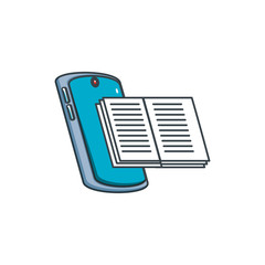 smartphone device with book