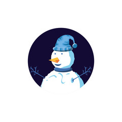 snowman of christmas character