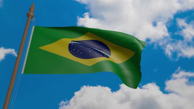 3d, america, background, banner, beautiful, blow, blue, brasil, brazil, brazilian, celebration, clipping, cloth, cloud, color, country, day, emotion, fabric, flag, flying, freedom, graphic, green, hol