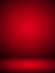 Obraz premium Black and red background. Abstract red background for web design templates, christmas, halloween, valentine, product studio room and business report with smooth gradient color.