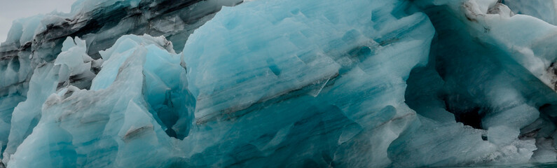 Close up of Iceberg from Iceland Galicer Lagoon 