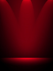 Black and red background. Abstract red background for web design templates, christmas, halloween, valentine, product studio room and business report with smooth gradient color.