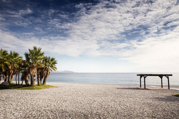 disabled spot on the beach