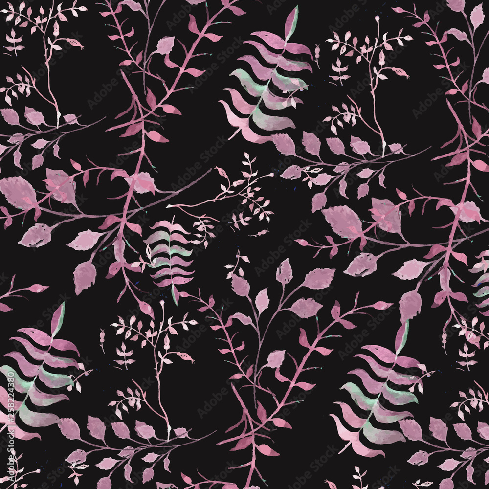 Sticker Floral background for textiles.