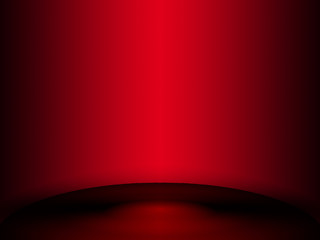 Black and red background. Abstract red background for web design templates, christmas, halloween, valentine, product studio room and business report with smooth gradient color.