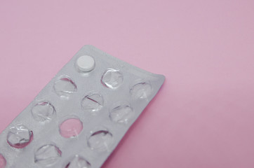 One pill left in the packing