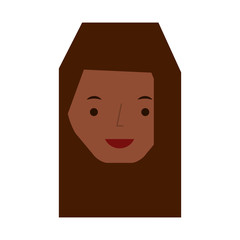 young woman avatar character
