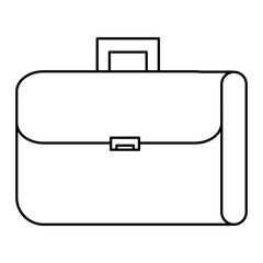 portfolio briefcase isolated icon