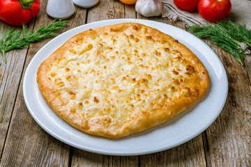 khachapuri with cheese