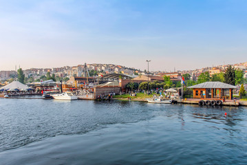 Obraz premium Istanbul, Turkey, 17 May 2015: Rahmi Koc Museum, Golden Horn, Beyoglu, Haskoy