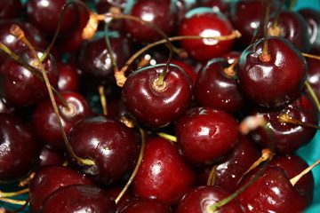 background of cherries