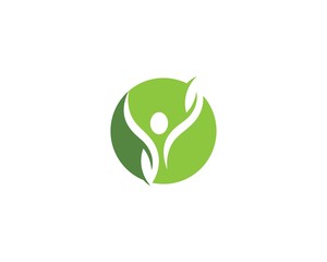 Healthy Life Logo template