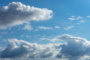 青い空と白い雲