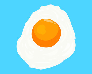 Fried Egg Vector