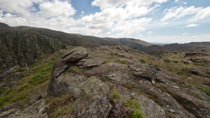 The view at Cerro Blanco reserve, near Tanti and Los Gigantes, Cordoba, Argentina