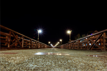Bridge at Night and Long Exposure Shot
