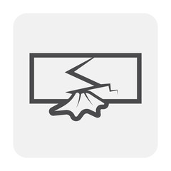 burst pipe icon