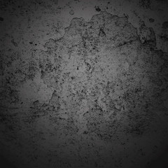 Obraz premium Abstract background dark vignette border frame with gray texture background. Vintage grunge background.