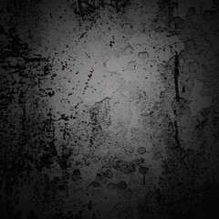 Obraz premium Abstract background dark vignette border frame with gray texture background. Vintage grunge background.