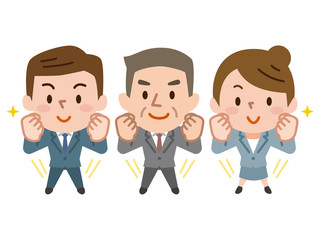 ビジネスマン ビジネスウーマン　社長