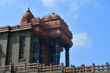 Cape Comorin (Kanyakumari), India, West Bengal (Tamil Nadu), temple dedicated to Swami Vivekananda, national hero of India