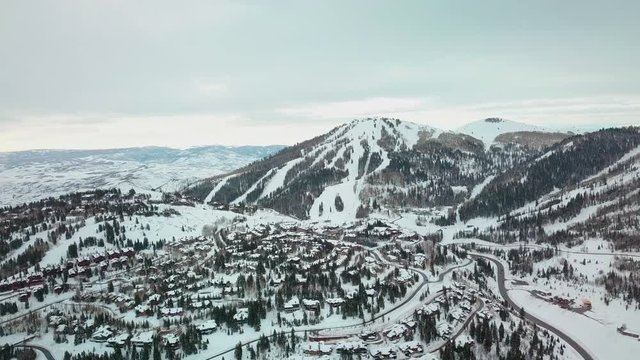 A shot of Deer Valley in Park City, UT