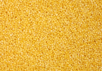 Millet yellow background