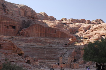 Desert View of Wadi Ram and Petra Jordan