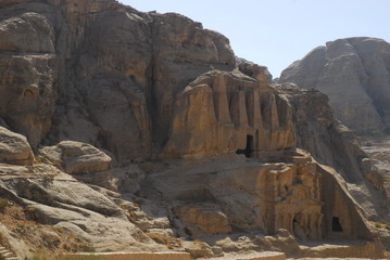 Desert View of Wadi Ram and Petra Jordan