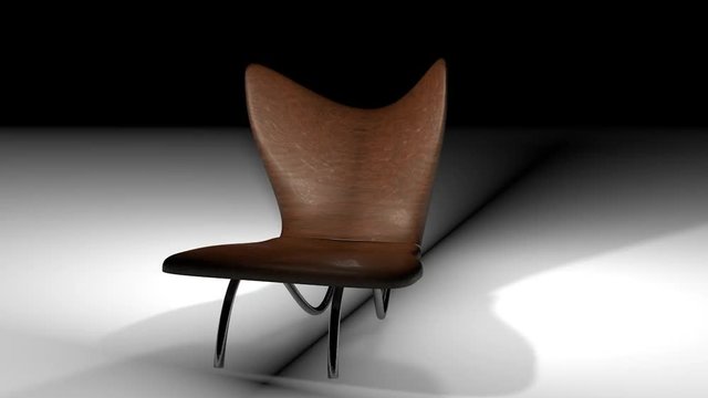 Chaise design bois