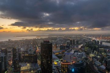Fototapeta premium Melbourne city 