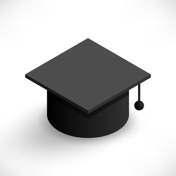 Isometric Graduation Cap