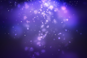 Purple bokeh and glitter