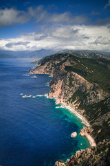 Fototapeta na wymiar Korsikas Küste