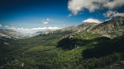 Fototapeta na wymiar Korsikas alpine Welt.