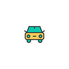 Car icon design. Transportation icon vector design