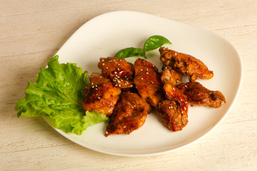 Teriyaki thighs