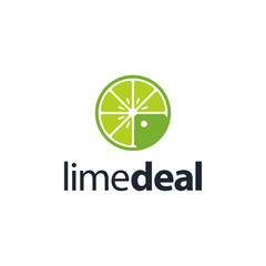 lime deal logo concept