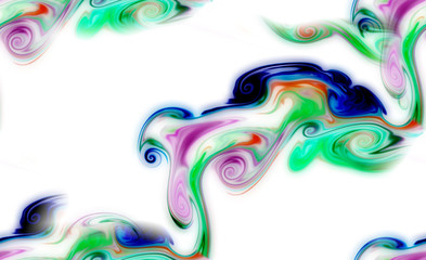 Obraz premium Magic space texture, pattern, looks like the minerals in the cut